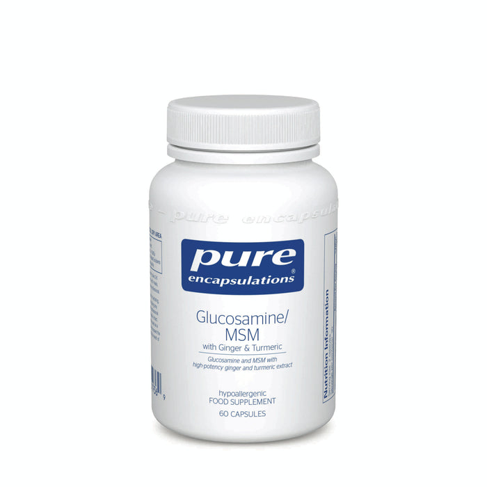 Pure Encapsulations Glucosamine, MSM with Ginger & Turmeric 60's