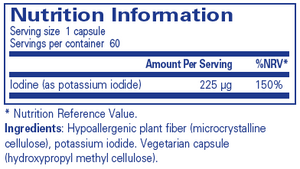 iodine potassium iodide 60s