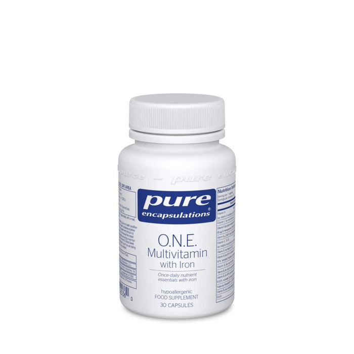 Pure Encapsulations O.N.E. Multivitamin with Iron 30s