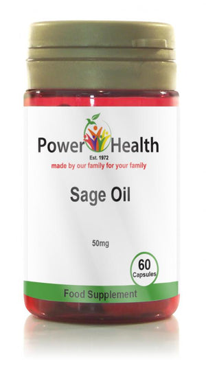 sage oil 50mg 60s