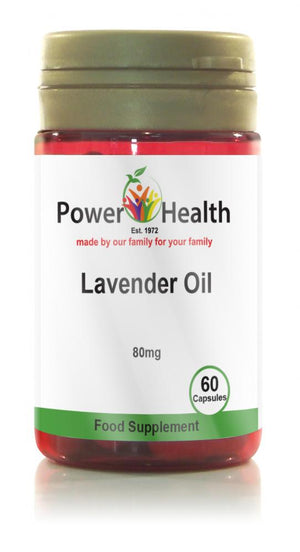 lavender oil 80mg 60s
