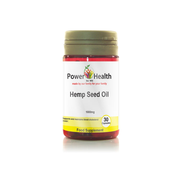 Power Health Hemp Seed Oil 1000mg + Vitamin E 10mg 30's