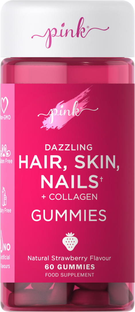 Pink Nutrition Dazzling Hair, Skin, Nails 60's