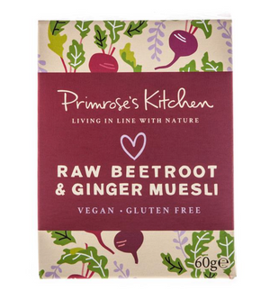 Primrose's Kitchen Raw Beetroot & Ginger Museli 60g