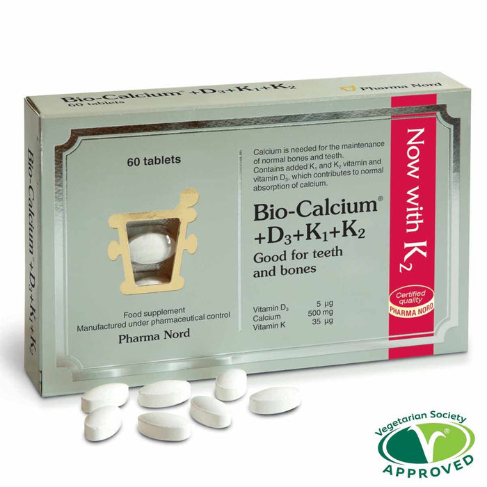 Pharma Nord Bio-Calcium +D3 +K1 +K2 60's