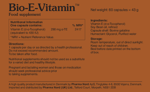 bio e vitamin 430iu 60s