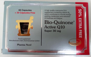 Pharma Nord Bio-Quinone Active Q10 Super 30mg 60+30 Free