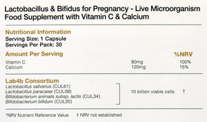 lactobacillus bifidus for pregnancy 30s