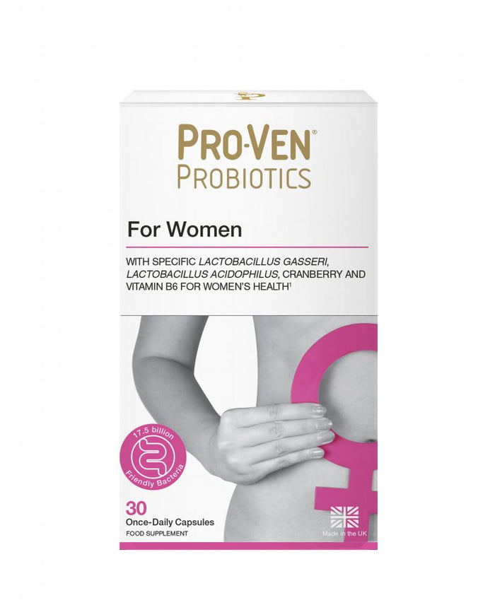 Proven Probiotics For Women (Formerly Women's Lactobacillus & Bifidus with Cranberry) 30's