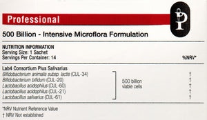 professional intensive microflora formulation 500 billion 14 x 5g