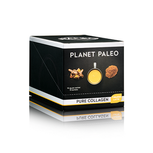 Planet Paleo Pure Collagen Turmeric Latte 10.4g x 15 CASE