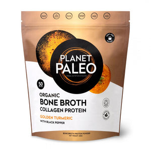 organic bone broth collagen protein golden turmeric 450g