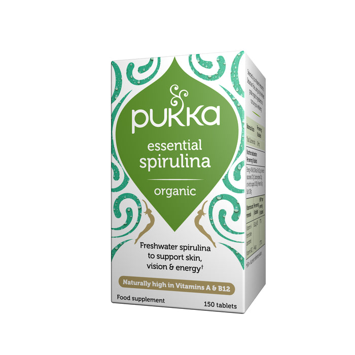 Pukka Herbs Essential Spirulina 150's