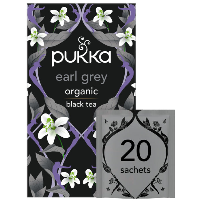 Pukka Herbs Earl Grey Organic Black Tea