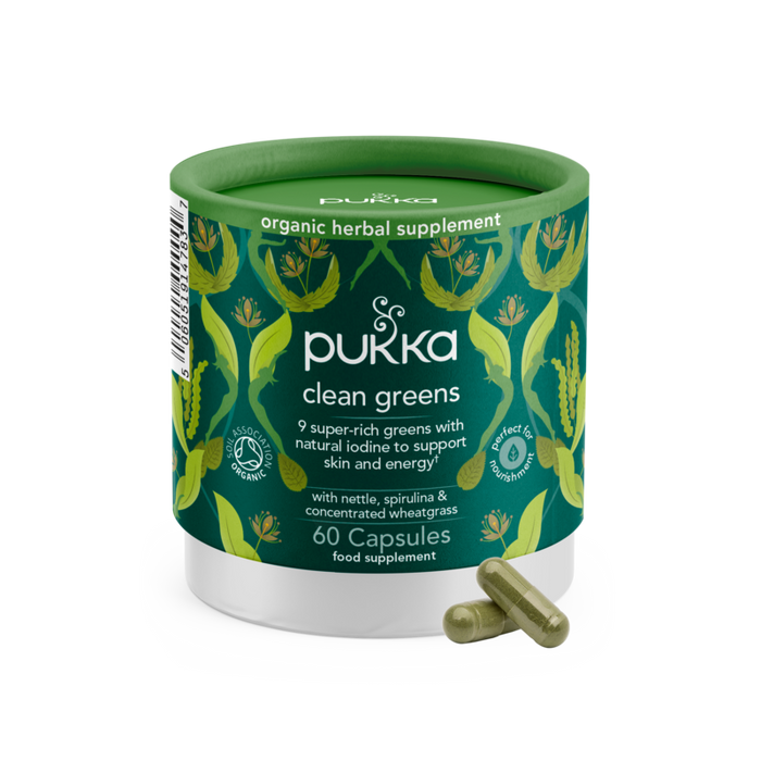 Pukka Herbs Clean Greens Superblend 60's