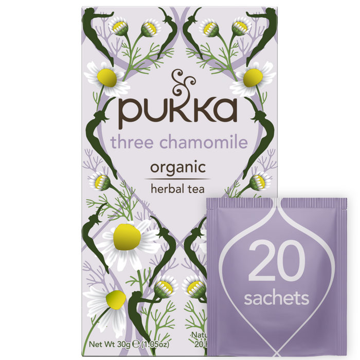 Pukka Herbs Three Chamomile Tea 20's