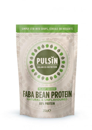plant based faba bean protein natural unflavoured 250g