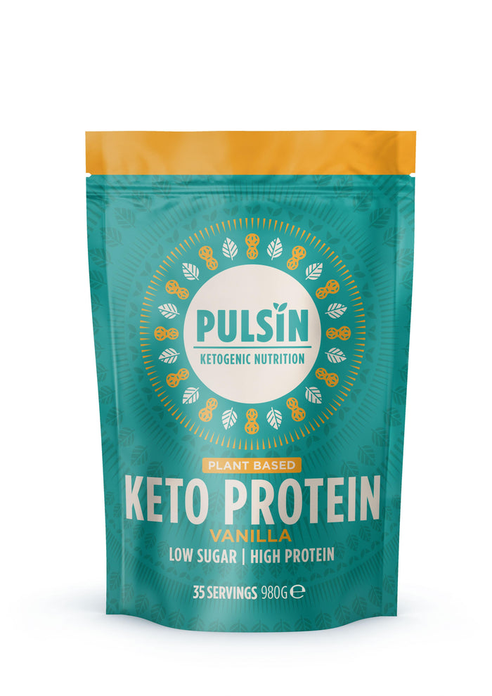 Pulsin Plant Based Keto Protein Vanilla 980g