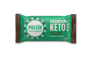 plant based keto bar mint choc peanut 18 x 50g case