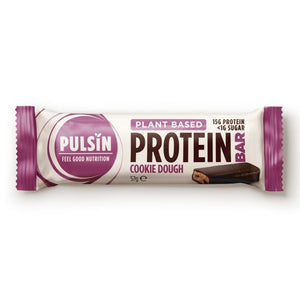 plant based protein bar cookie dough 12 x 57g case