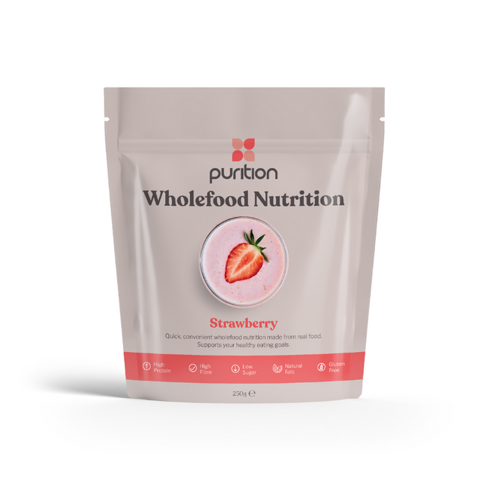 Purition Wholefood Nutrition Strawberry 250g