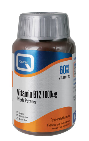 Quest Vitamins Vitamin B12 1000mcg 60's