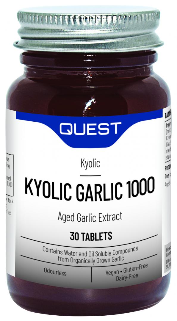 Quest Vitamins Kyolic Garlic 1000 30's