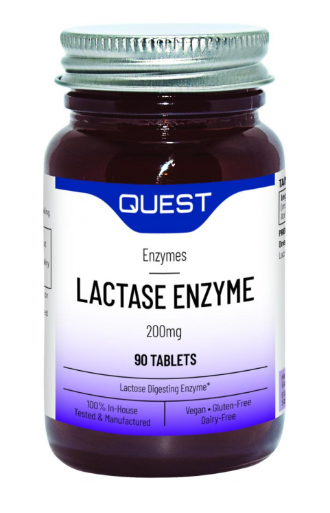 Quest Vitamins Lactase Enzyme 200mg 90's