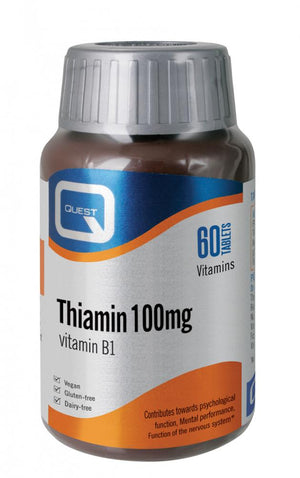 thiamin vitamin b1 100mg 60s