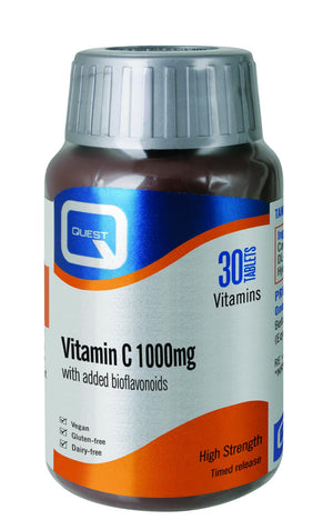vitamin c 1000mg timed release with bioflavonoids 30s