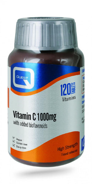 Quest Vitamins Vitamin C 1000mg with added Bioflavonoids 120's