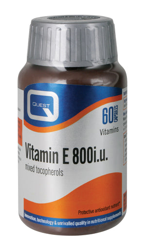 Quest Vitamins Vitamin E 800iu 60's