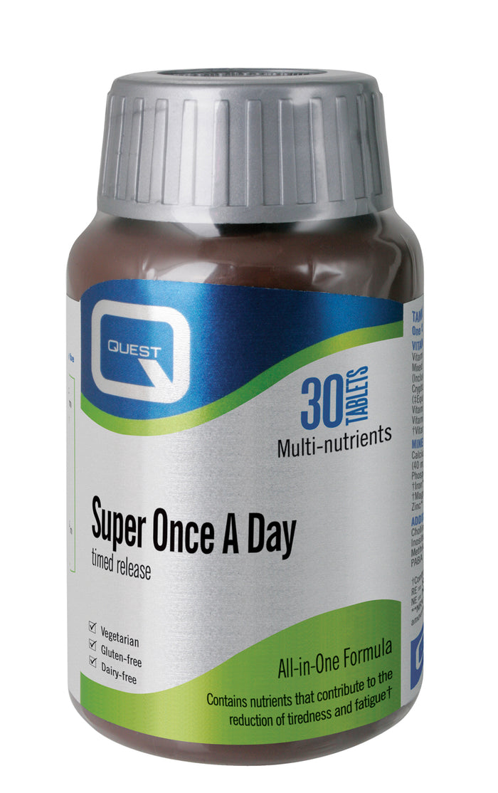 Quest Vitamins Super Once A Day Timed Release 30's