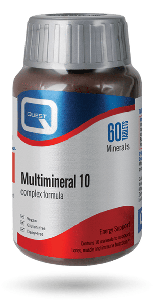 Quest Vitamins Multimineral 10 60's