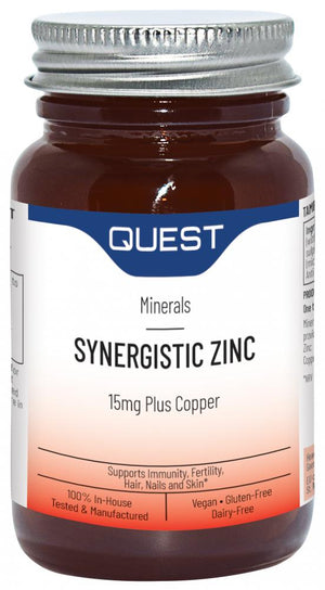 synergistic zinc 15mg 90s