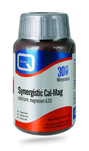 Quest Vitamins Synergistic Cal-Mag 30's