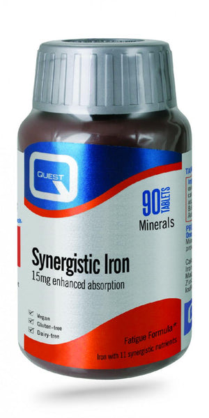 synergistic iron 15mg 90s