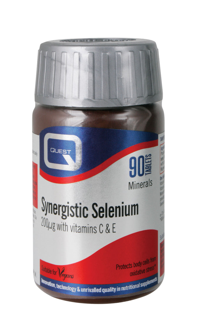 Quest Vitamins Synergistic Selenium 200ug 90's