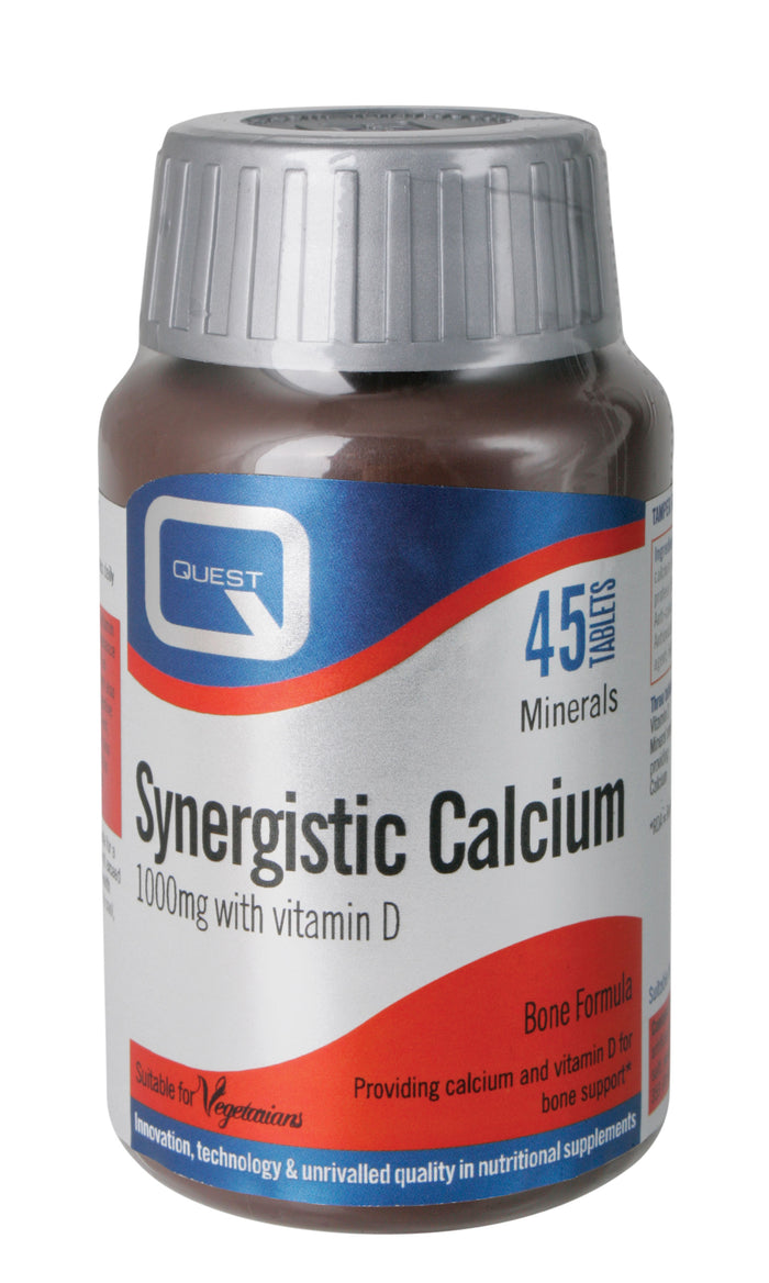 Quest Vitamins Synergistic Calcium 1000mg 45's