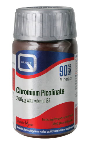 Quest Vitamins Chromium Picolinate 90s