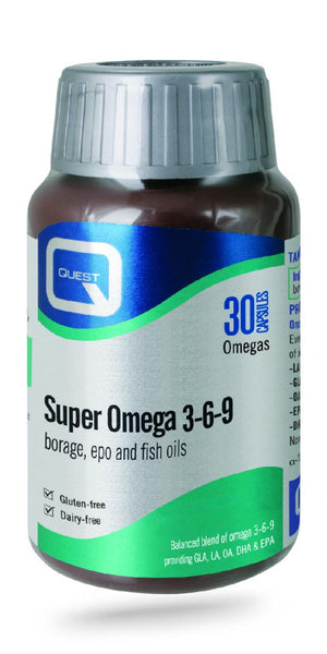 Quest Vitamins Super Omega 3-6-9 30's
