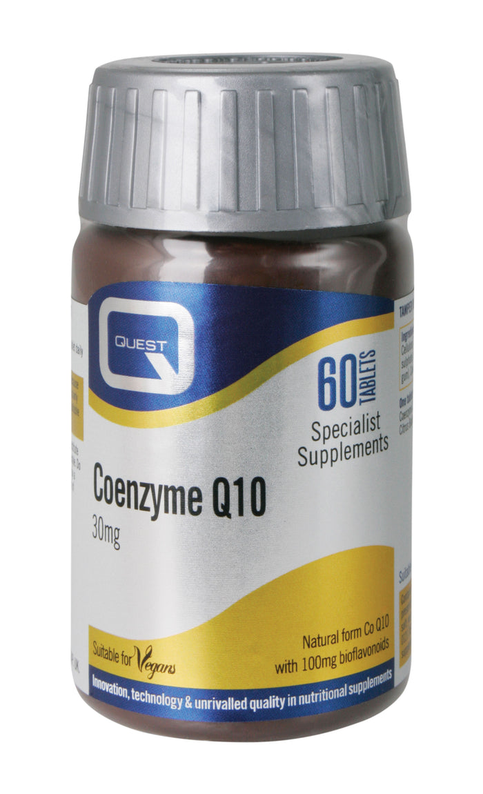 Quest Vitamins Coenzyme Q10 30mg 60's