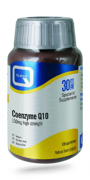 Quest Vitamins Coenzyme Q10 150mg 30's