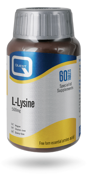 Quest Vitamins L-Lysine 500mg 60's