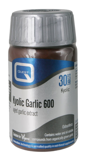 Quest Vitamins Kyolic Garlic 600 30's