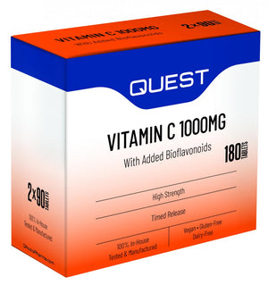 vitamin c 1000mg timed release with bioflavanoids 180s
