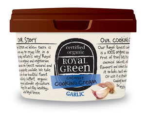 Royal Green Coconut Cooking Cream Garlic Flavoured 250ml