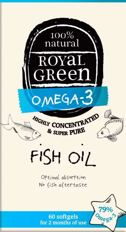 Royal Green Fish Oil 60's