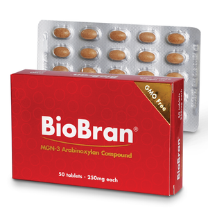 biobran 250mg 50 tablets