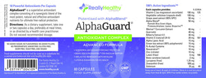 alphaguard antioxidant complex 60s
